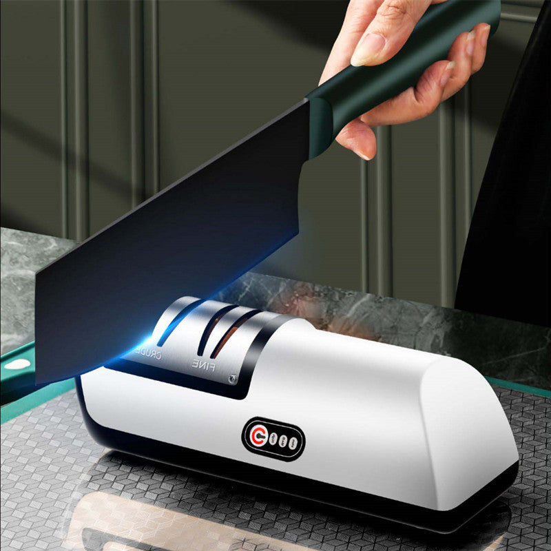 USB Automatic Electric Knife Sharpener - PEAMANS