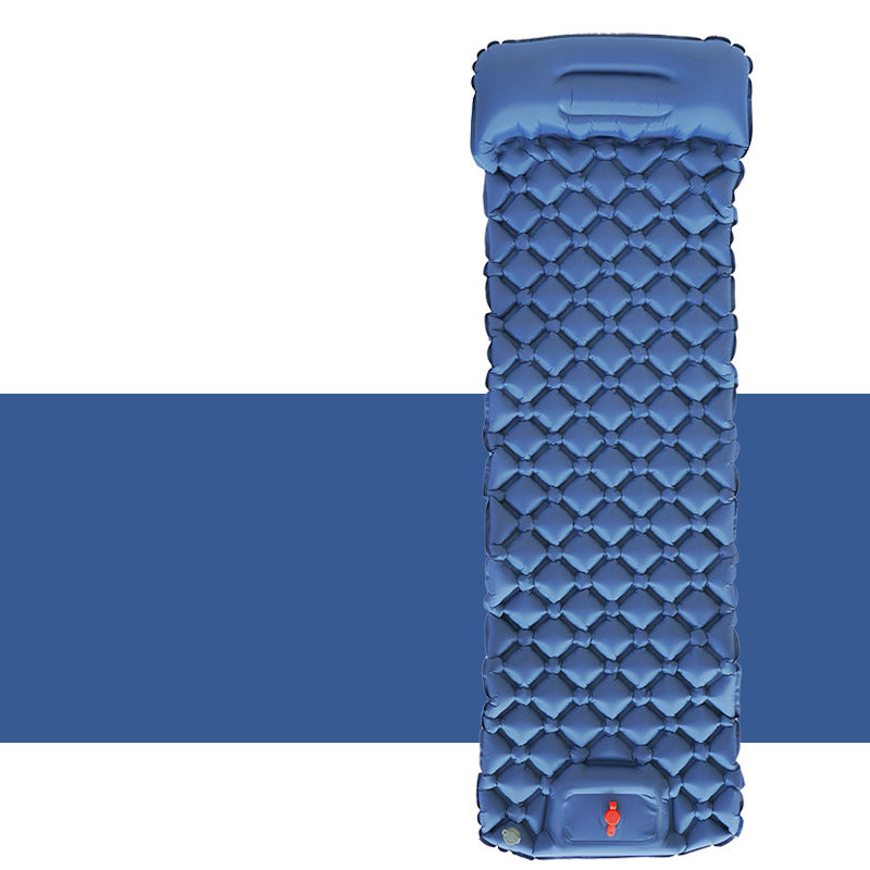 Outdoor Inflatable Camping Mattress With Pillows - PEAMANS