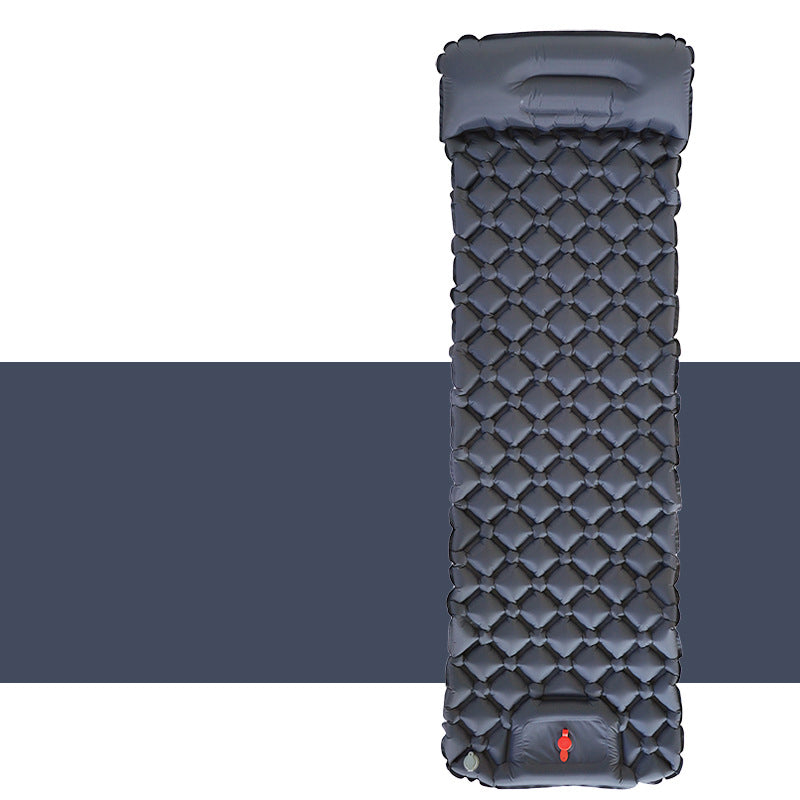 Outdoor Inflatable Camping Mattress With Pillows - PEAMANS