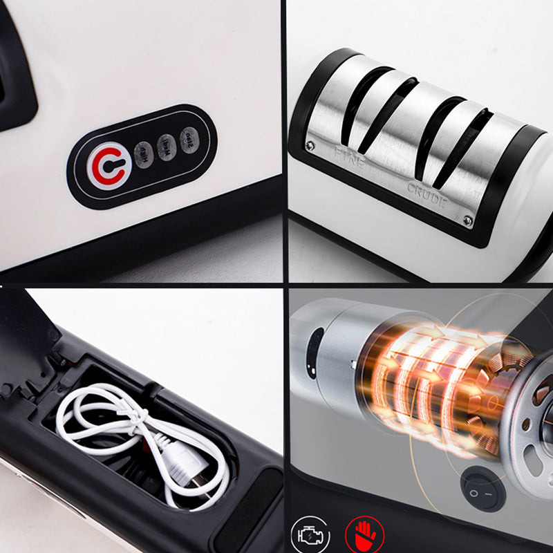 USB Automatic Electric Knife Sharpener - PEAMANS