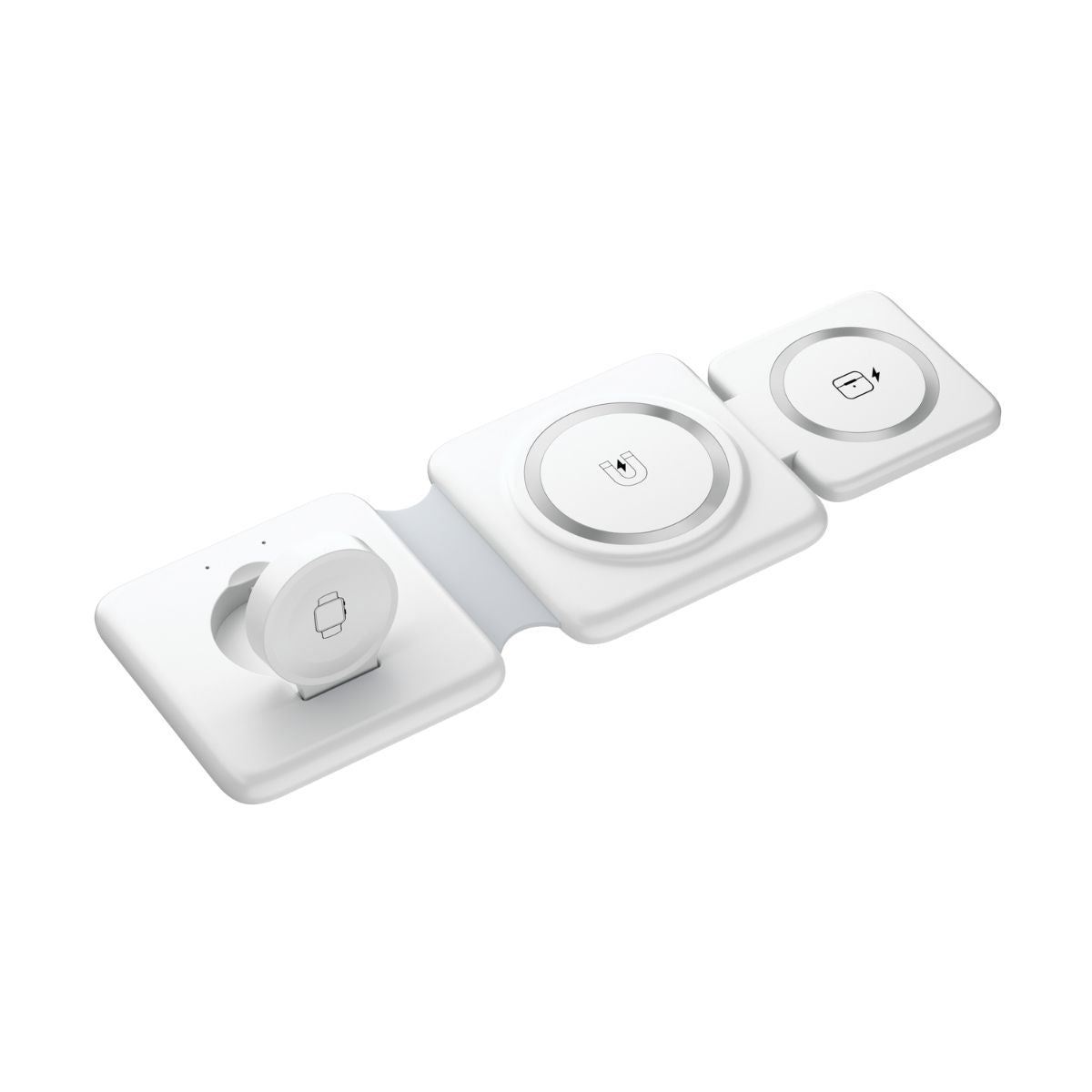 3-in-1 Folding Magnetic Wireless Charger - PEAMANS