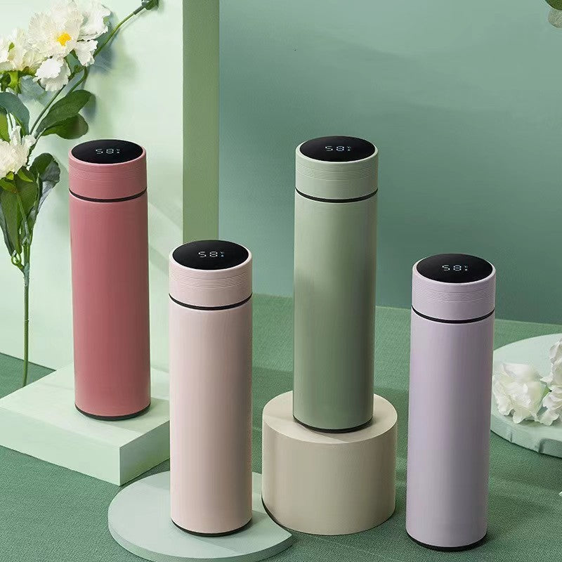 Portable Display Stainless Steel Insulation Cup - PEAMANS