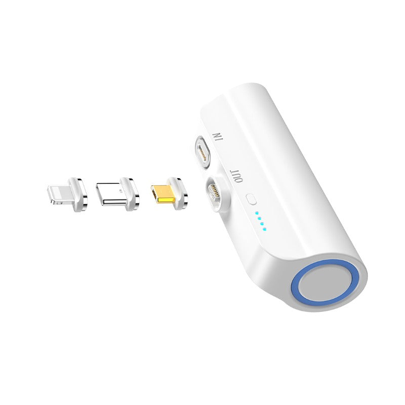 Portable Mini Capsule Magnetic Power Bank - PEAMANS