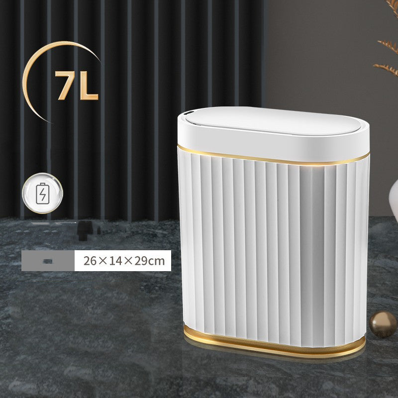 Electric Smart Sensor Trash Can - PEAMANS